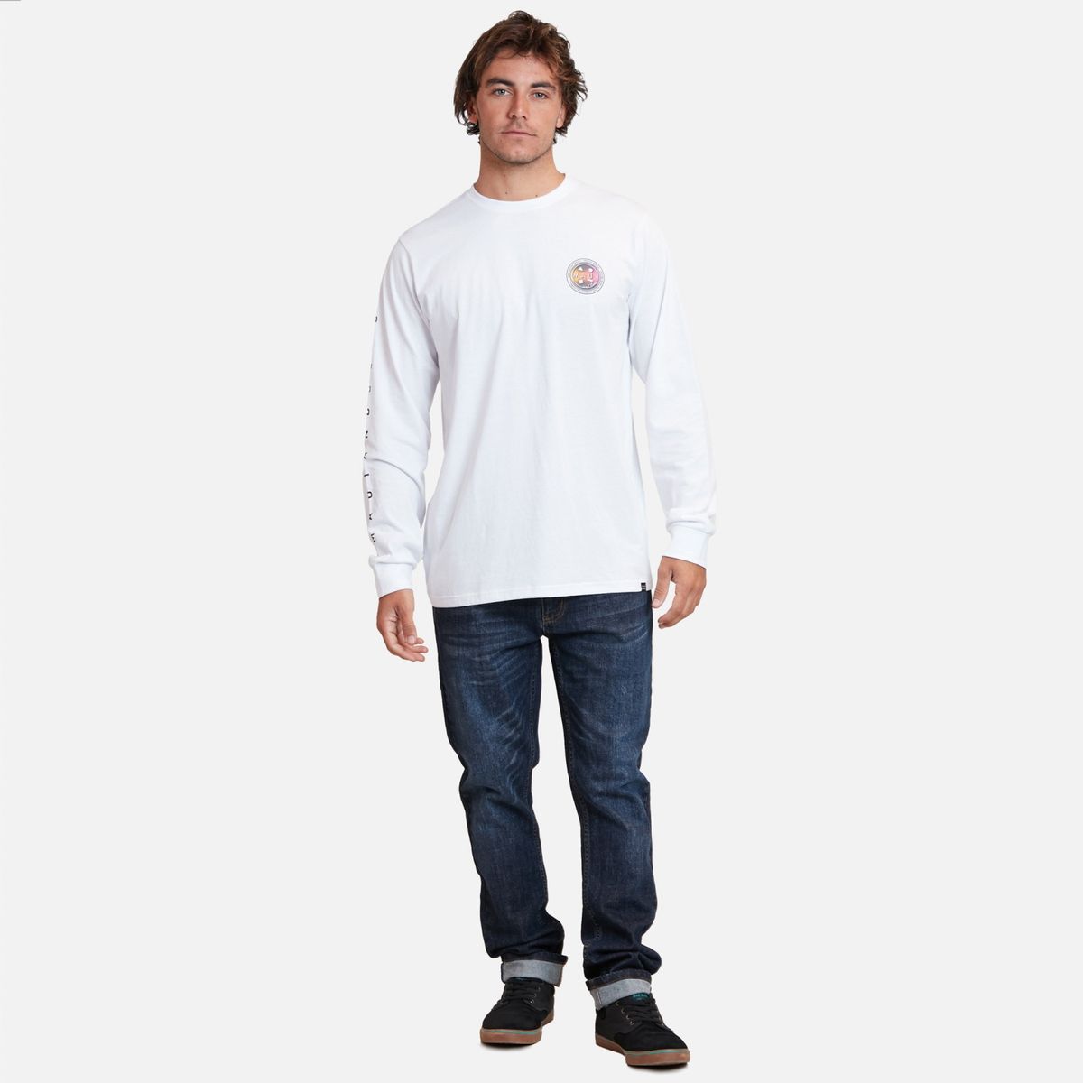 MAUI AND SONS - Polera Manga Larga Regular Fit Hombre Maui And Sons