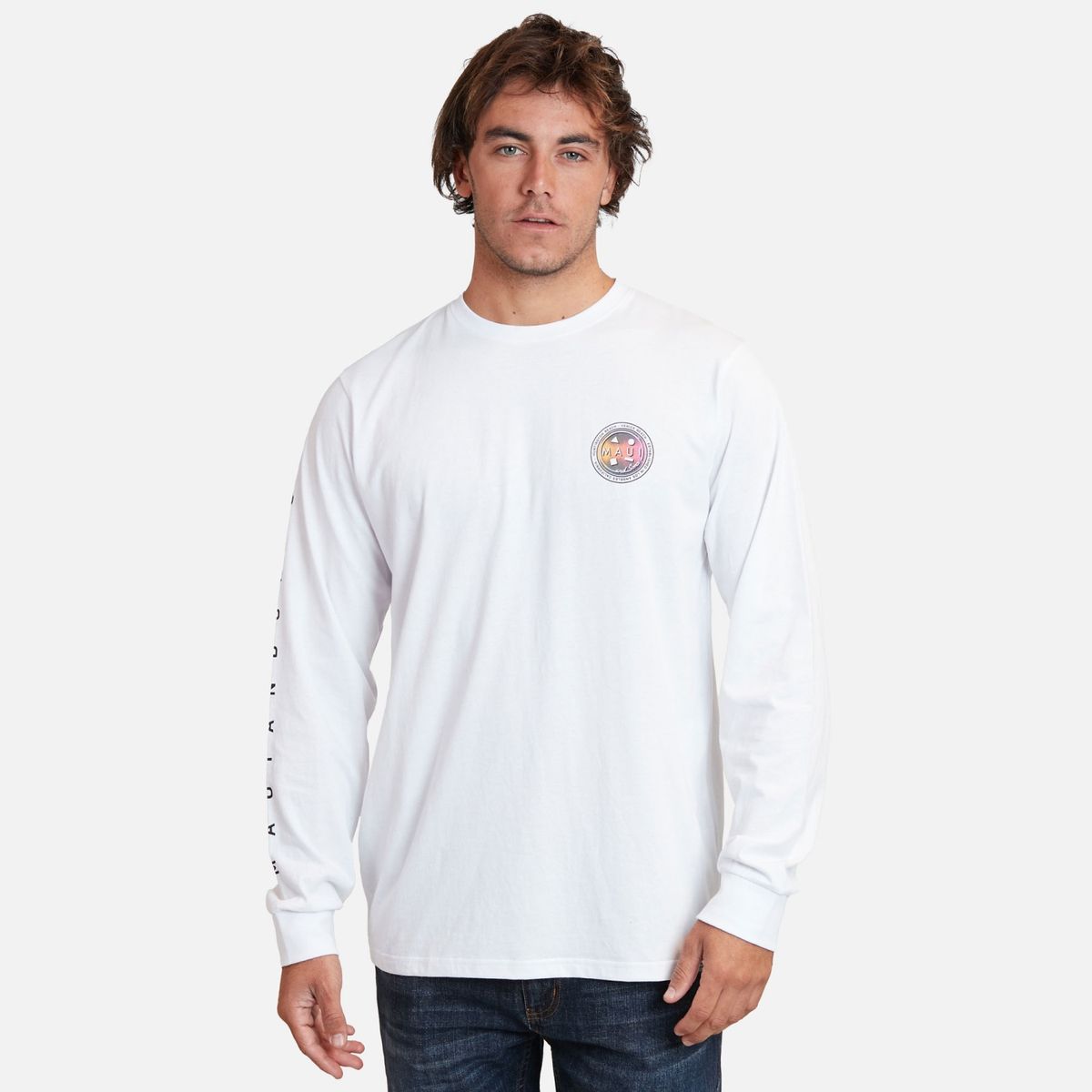 MAUI AND SONS - Polera Manga Larga Regular Fit Hombre Maui And Sons