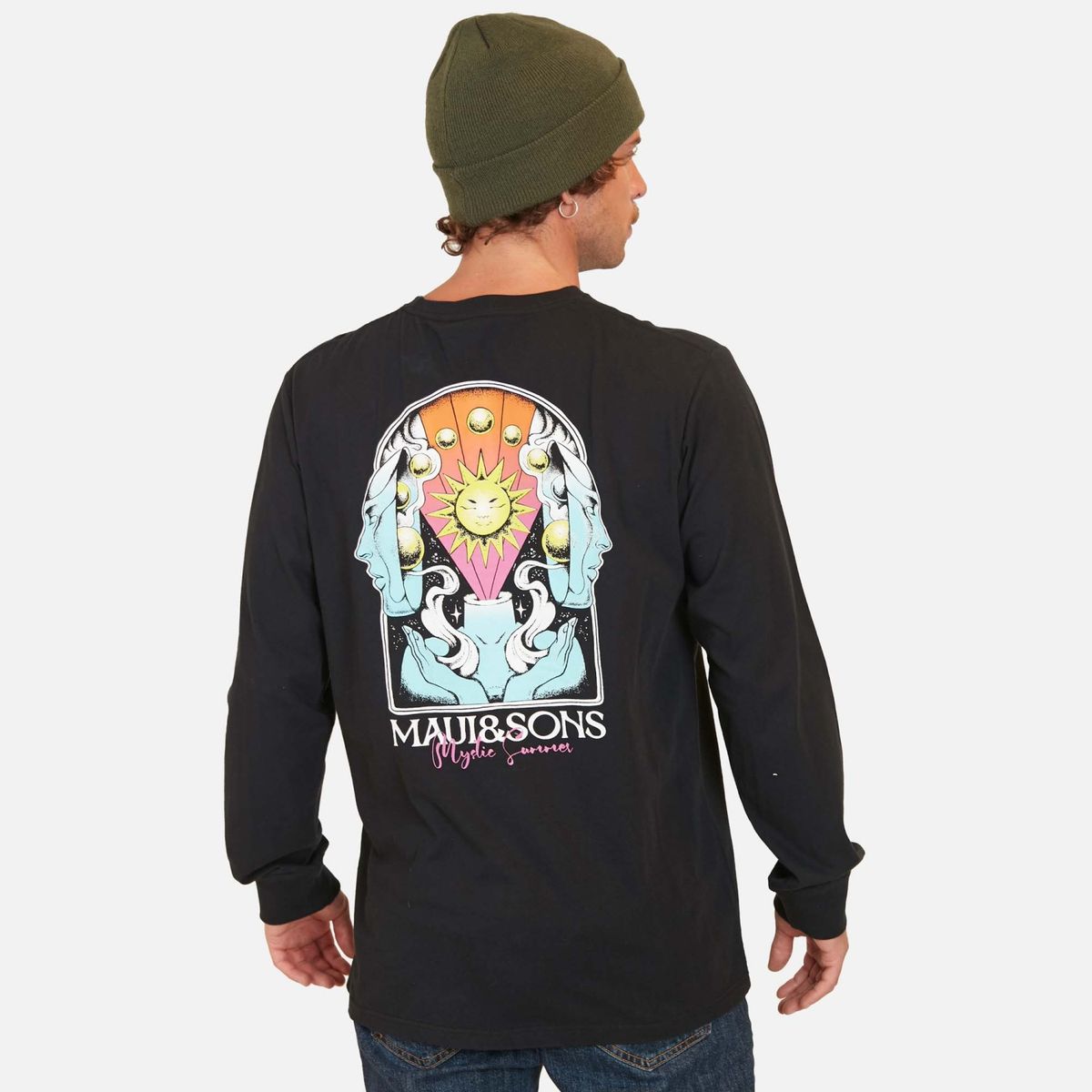 MAUI AND SONS - Polera Manga Larga Regular Hombre Maui And Sons