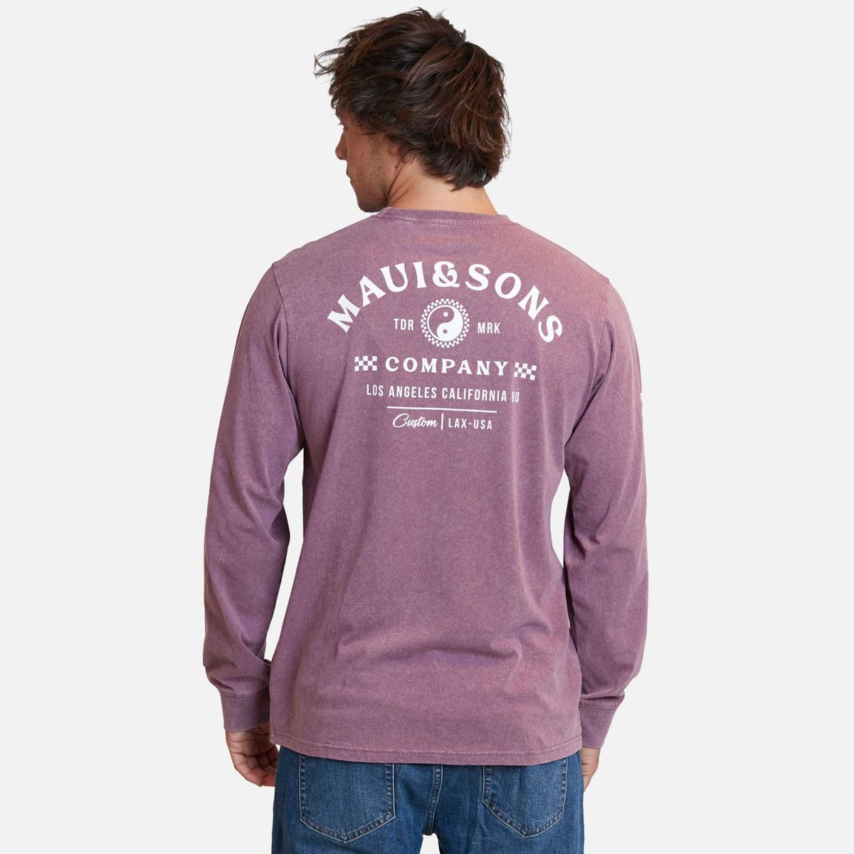 MAUI AND SONS - Polera Manga Larga Regular Hombre Maui And Sons