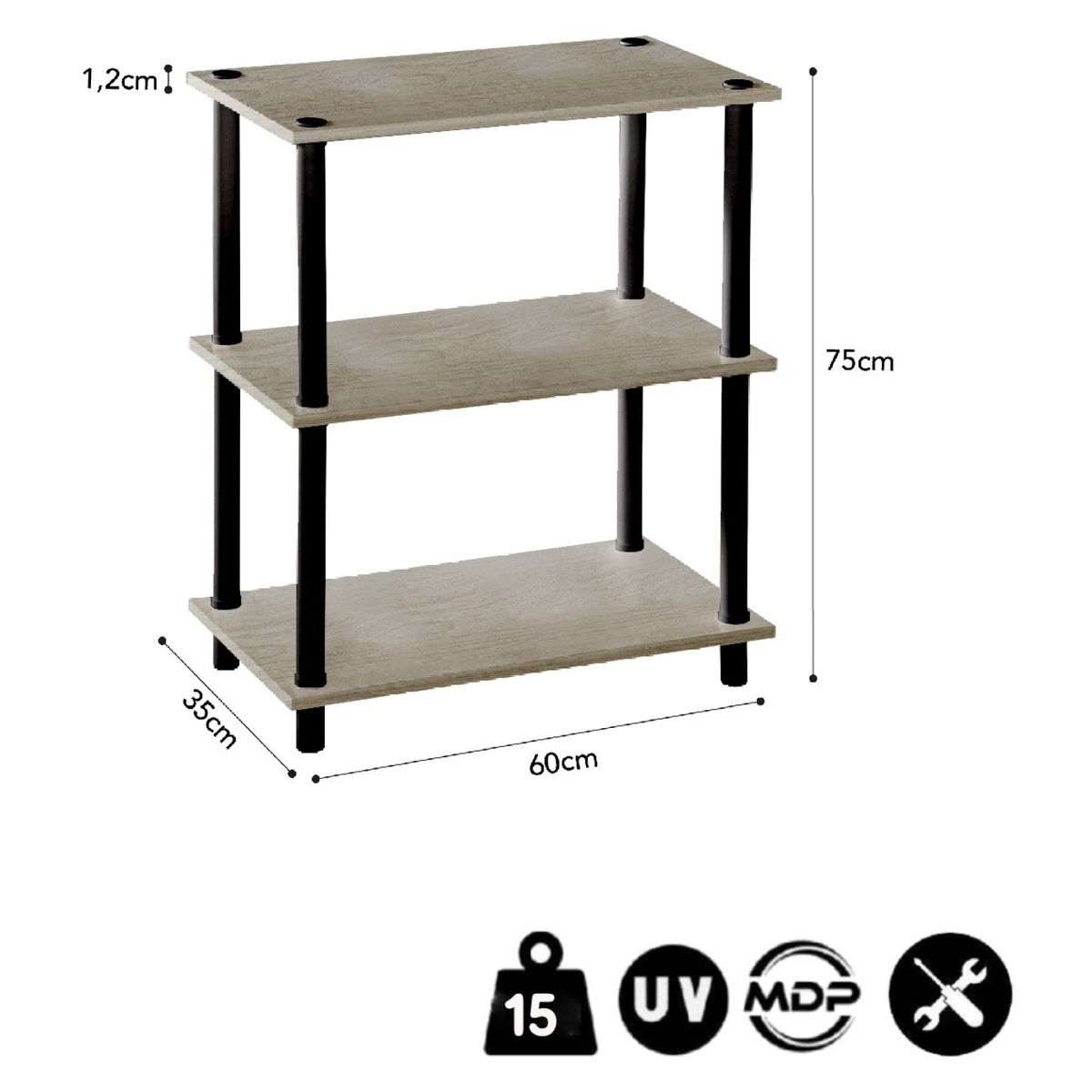 BE DESIGN - Estantes Adapt Blanco Be Design