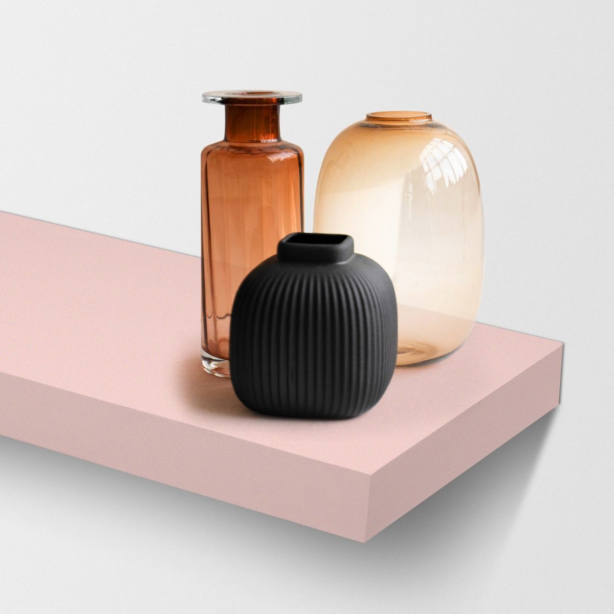 BE DESIGN - Repisas Tendenza Rosado Be Design