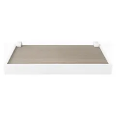 BE DESIGN - Repisas Duetto Gris Blanco