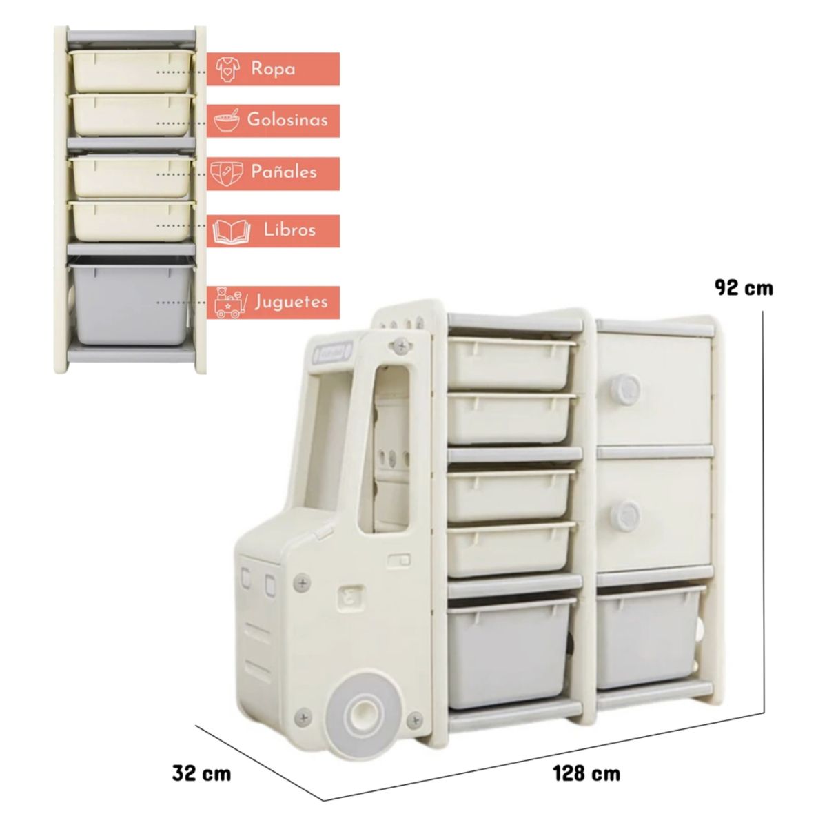 KIDSCOOL - Organizadores Sunny Kidscool