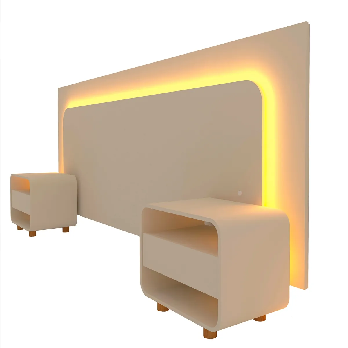 DECOCASA - Set De Dormitorio Innova 2 Plazas Decocasa