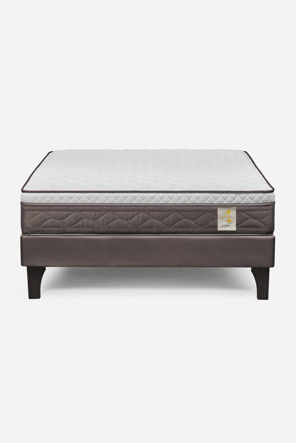 ROSEN - Cama Europea New Style 4 Full X 2.00Mt Base Normal Rosen