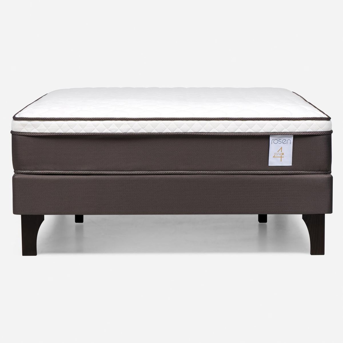 ROSEN - Cama Europea New Style 4 Full X 2.00Mt Base Normal Rosen