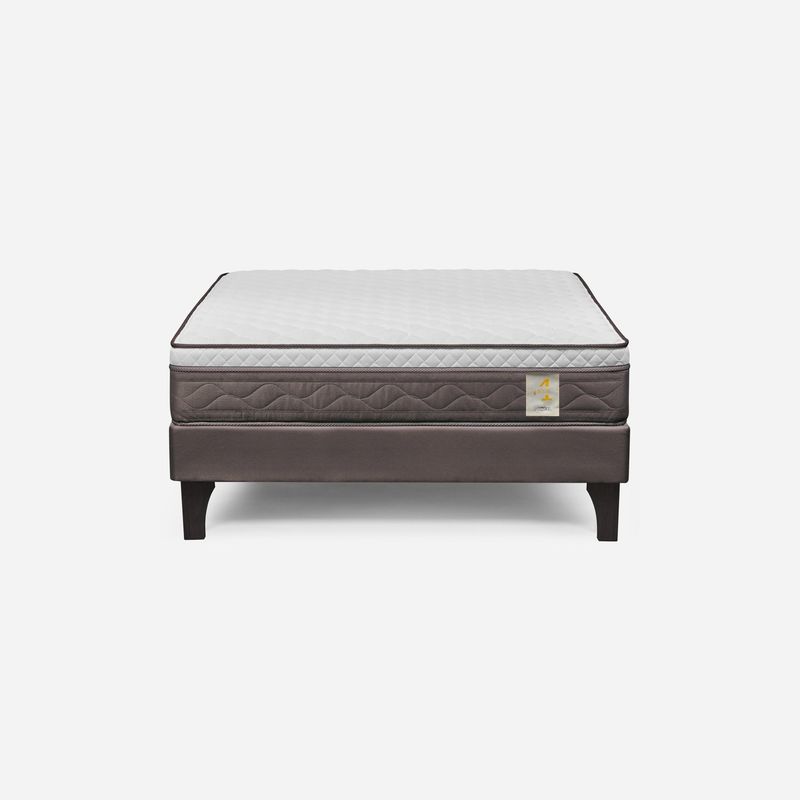 ROSEN - Cama Europea New Style 4 Full X 2.00Mt Base Normal Rosen