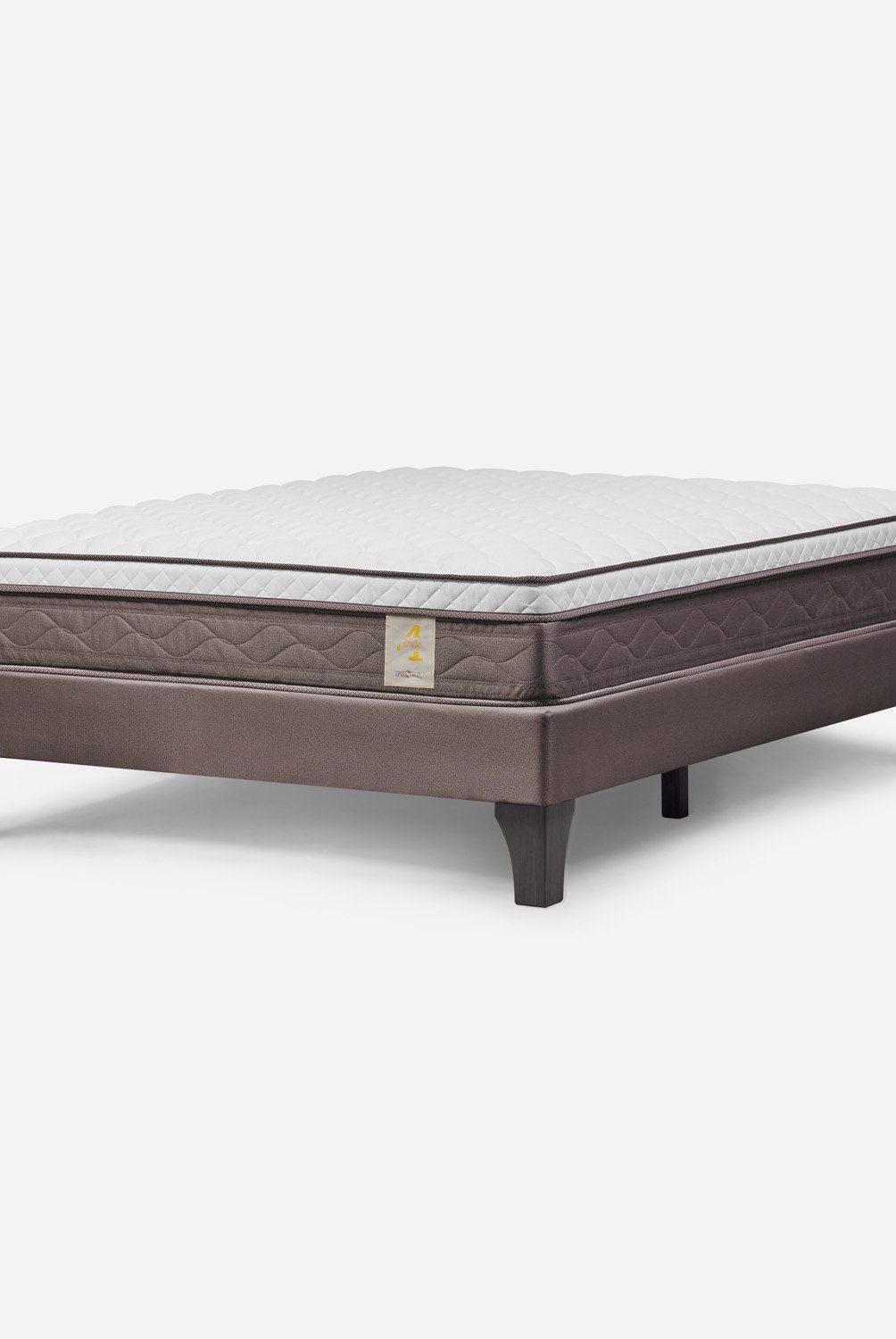 ROSEN - Cama Europea New Style 4 Full X 2.00Mt Base Normal Rosen