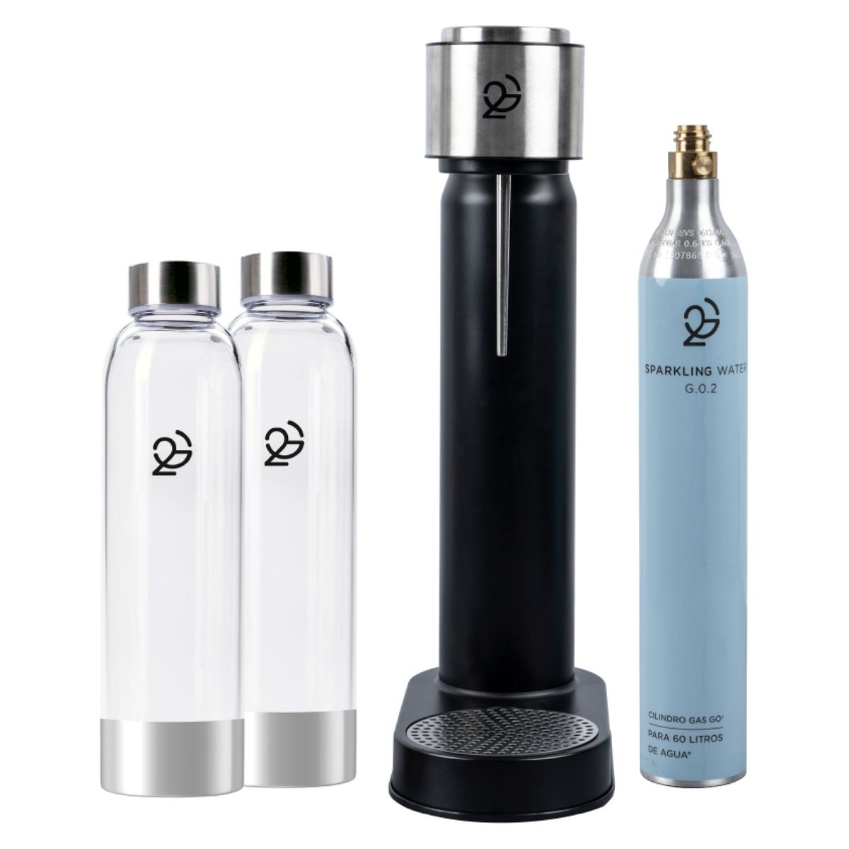 GO2 - Maquina Gas Bottle Pack GO2