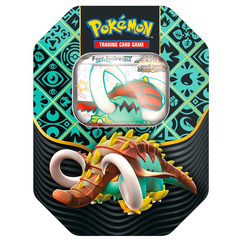 POKEMON - Tin Colmilargo Cartas  Español Pokemon