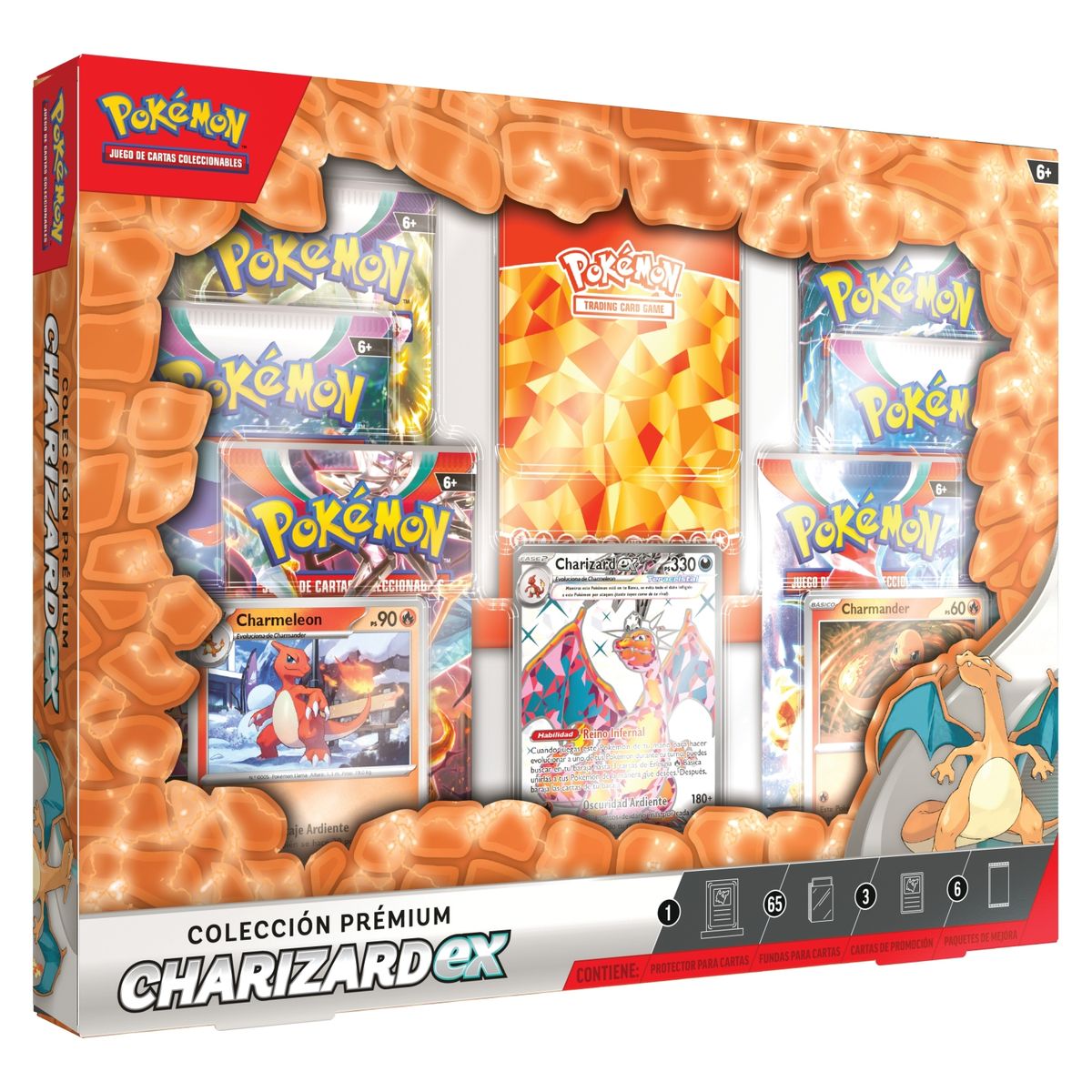 POKEMON - Tcg Cartas Pokemon Charizard Ex Box Esp Jepk2007