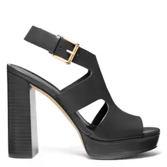MICHAEL KORS - Sandalia Mujer Cuero Negro