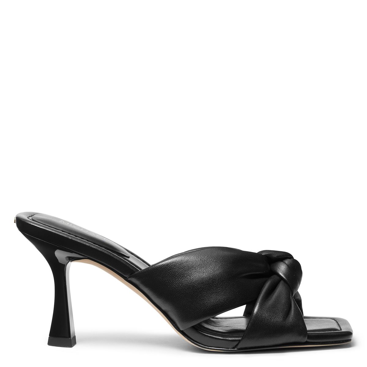 MICHAEL KORS - Sandalia Mujer Cuero Negro Michael Kors