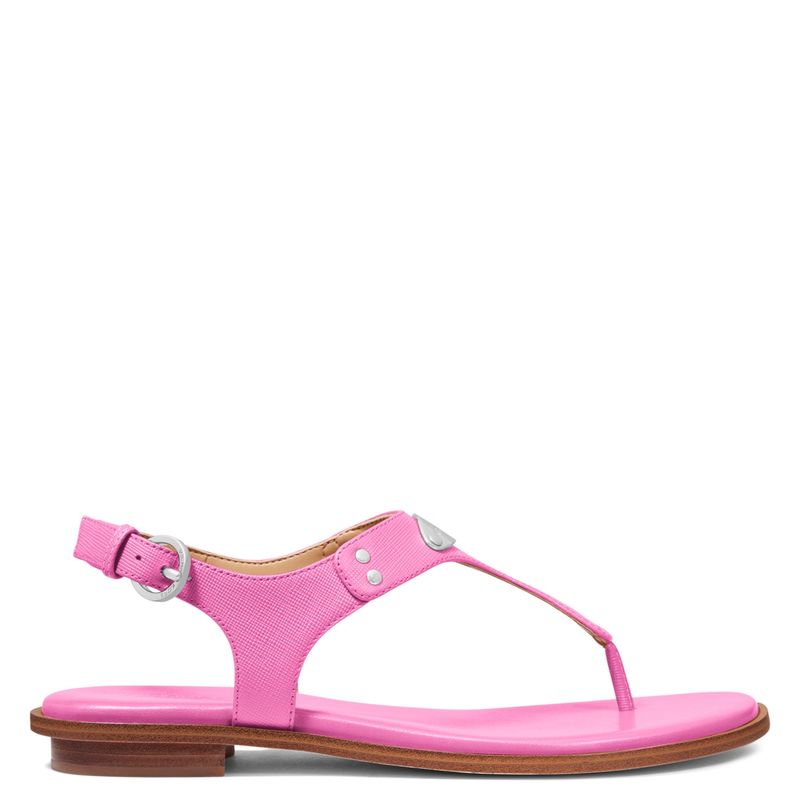 MICHAEL KORS - Sandalia Mujer Cuero Rosado Michael Kors