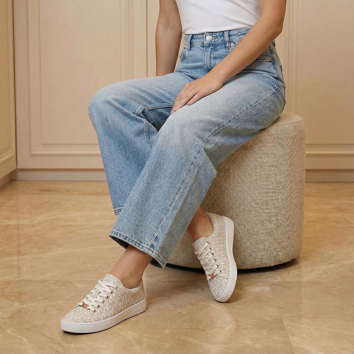 MICHAEL KORS - Zapatilla Urbana Mujer Blanco Michael Kors