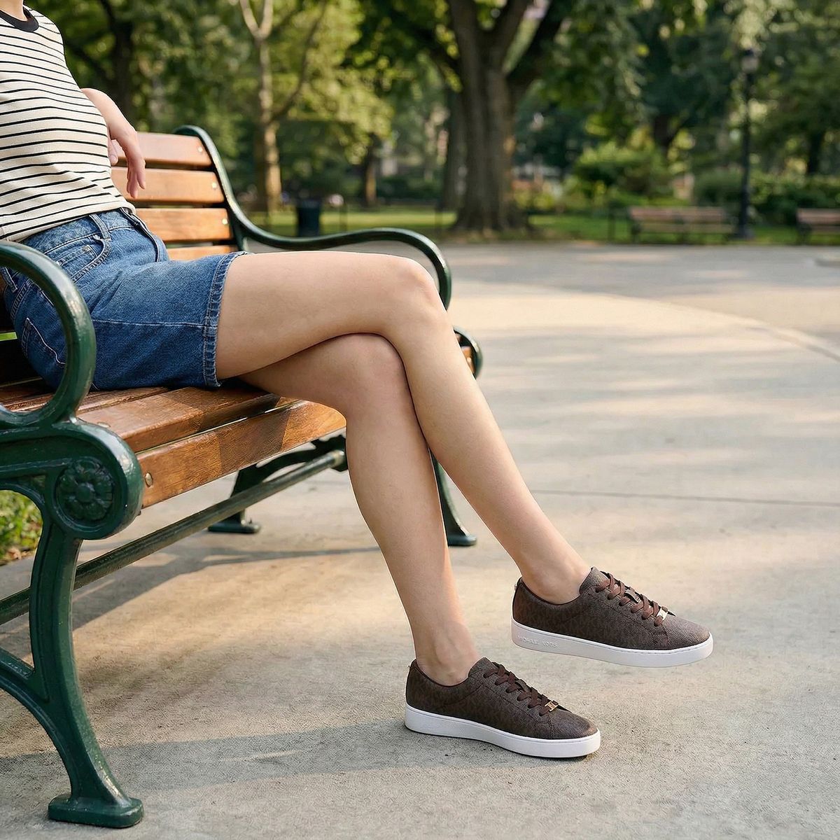 MICHAEL KORS - Zapatilla Urbana Mujer Café Michael Kors