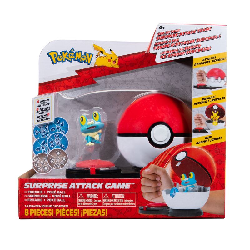 POKEMON - Ataque Sorpresa  Pokebola Pokemon