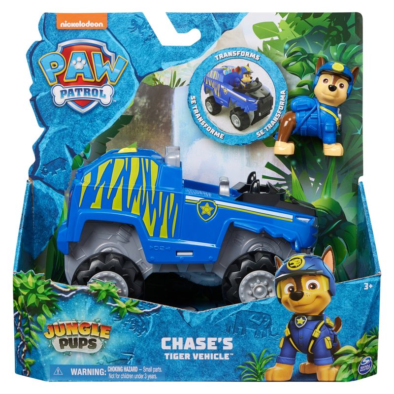 PAW PATROL - Jungle Vehículos Asst Paw Patrol