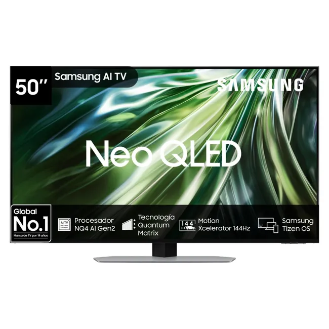 SAMSUNG - Neo QLED Samsung 50" QN90D 4K UHD Smart TV 2024