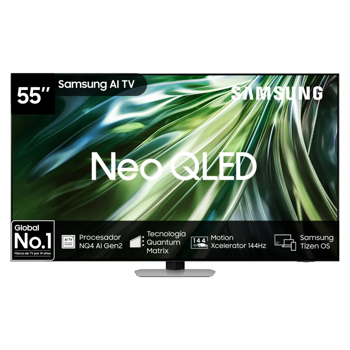 SAMSUNG - Neo QLED Smart TV 55" QN55QN90DAGXZS 4K Ultra HD Tizen Samsung