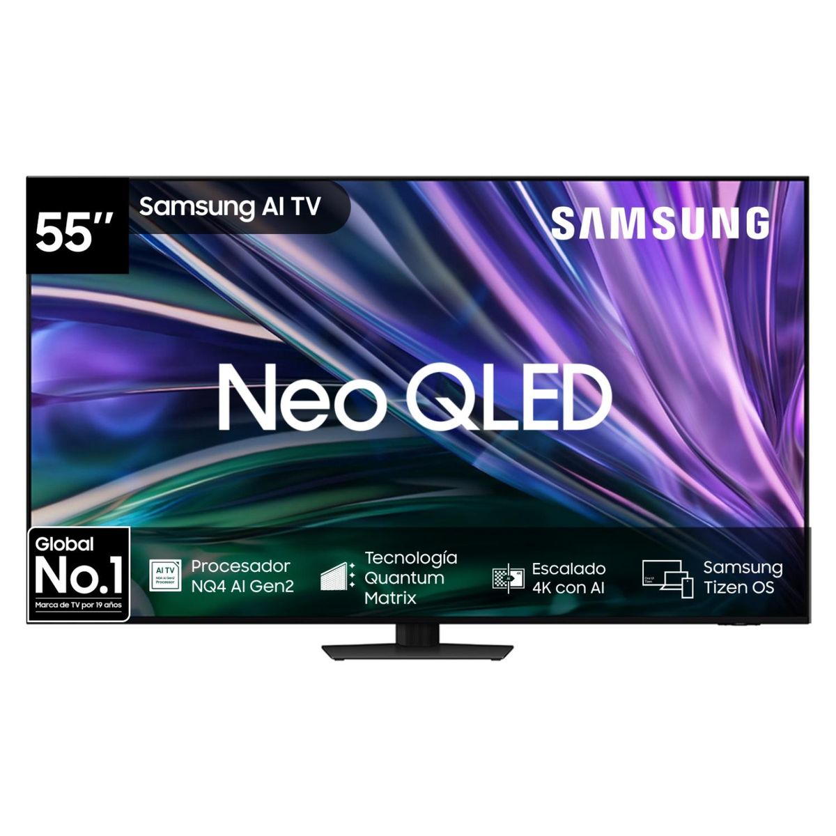 SAMSUNG - Neo QLED 4K Samsung 55" QN85D Smart TV 2024