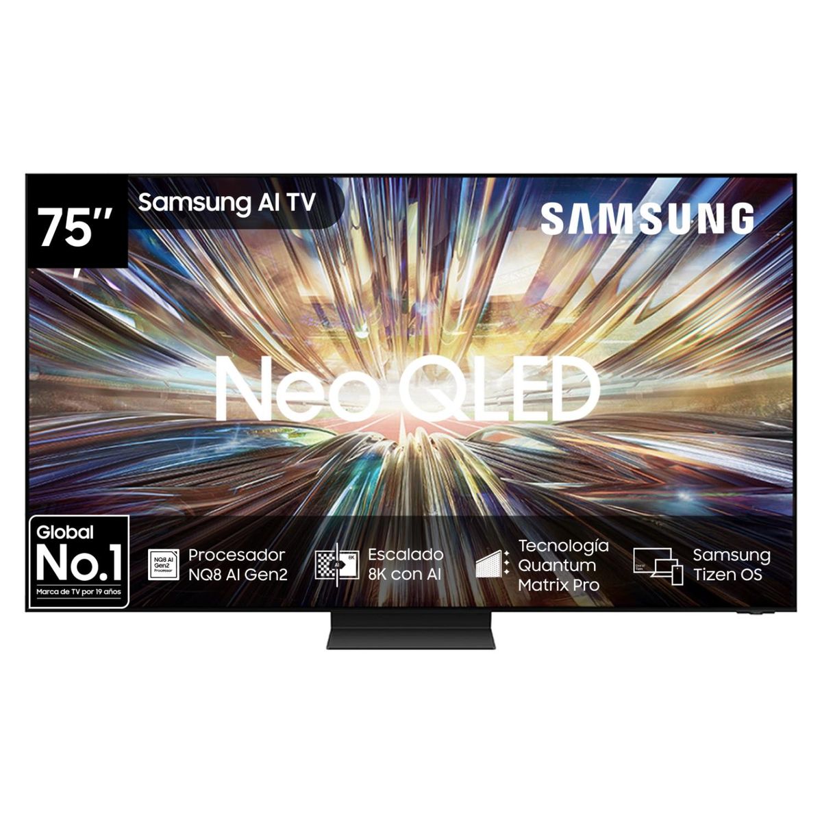 SAMSUNG - Neo QLED Samsung 75" QN800D 8K UHD Smart TV 2024