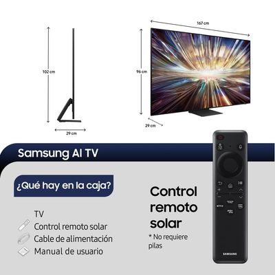 Imagen 2 del producto Neo QLED 75"" QN800D 8K UHD Smart TV 2024