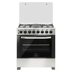 SINDELEN - Cocina 5 Quemadores Horno De 80 Litros Con Grill Gas Licuado Ch-740Ni