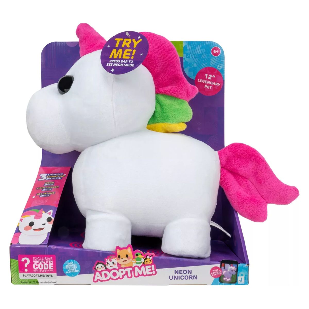 ADOPT - Peluche Unicornio con Luz Adopt