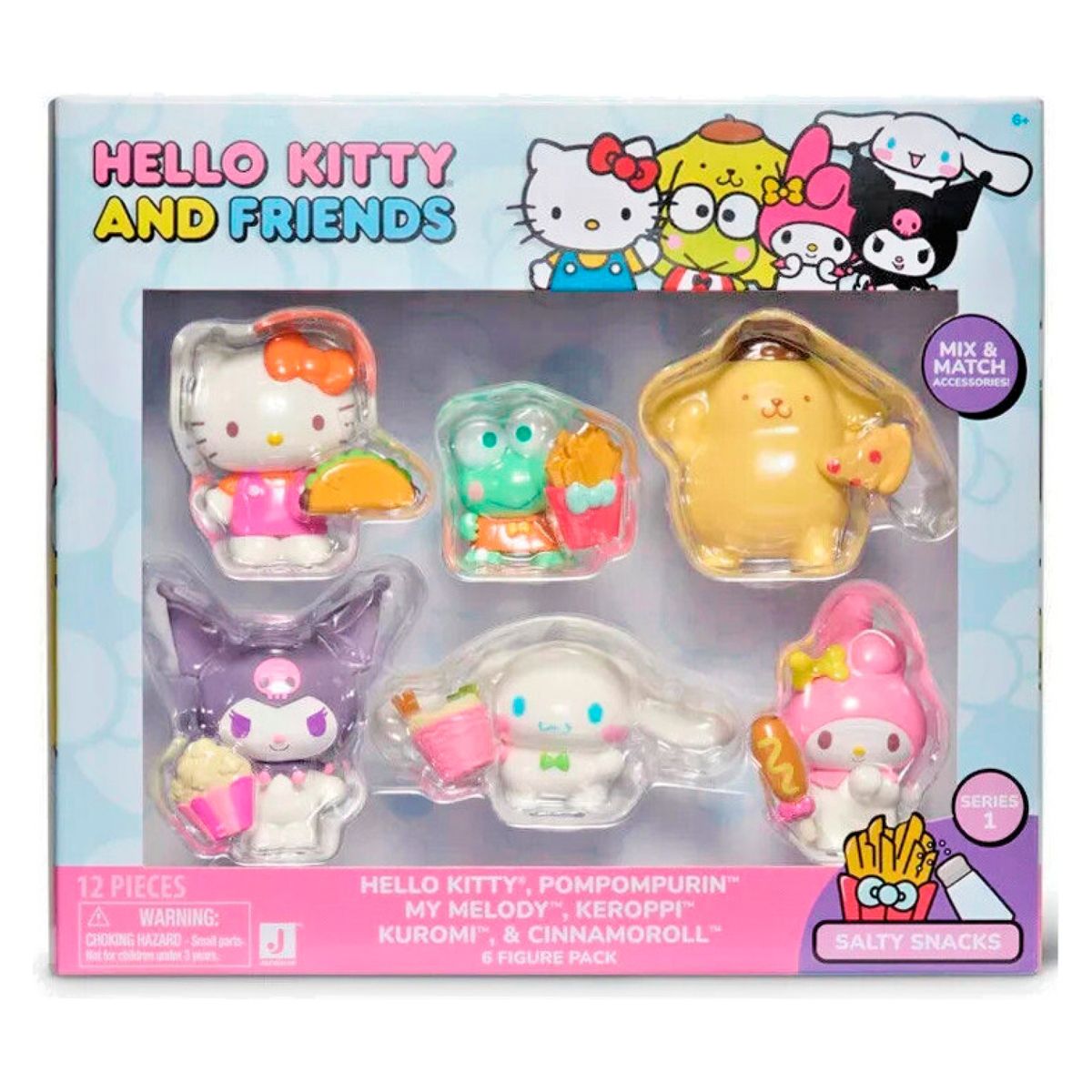 HELLO KITTY - Pack De 6 Figuras Hello Kitty