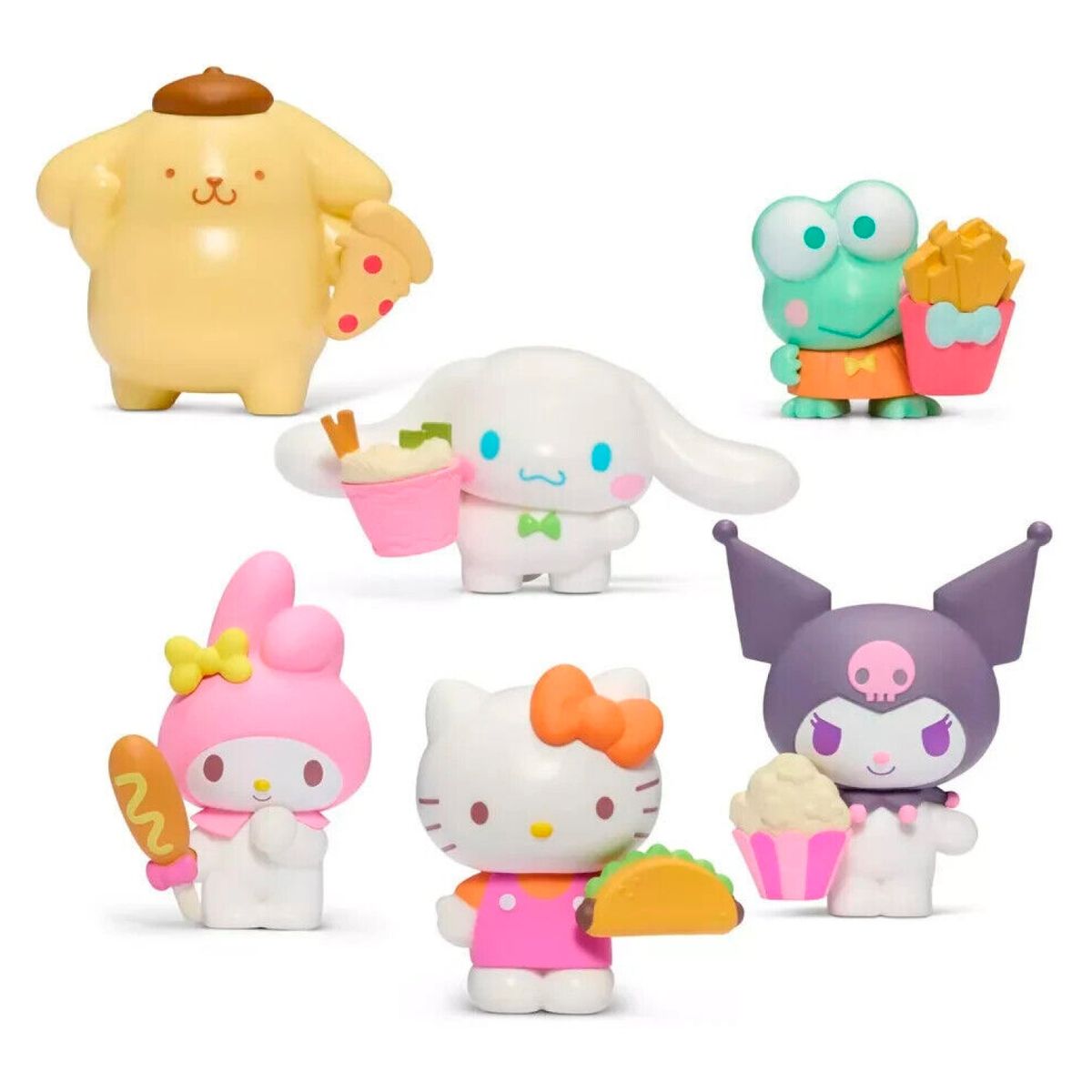 HELLO KITTY - Pack De 6 Figuras Hello Kitty