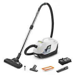 KARCHER - Aspiradoras de Arrastre DS6HEPA 2,0 lt 650 W Agua