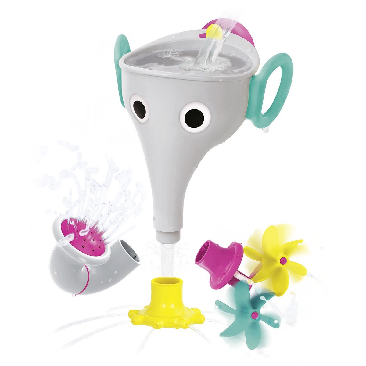 YOOKIDOO - Elefante Embudo Gris Yookidoo