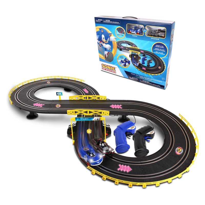 SONIC - Pista Con 2 Auto Y Shadow Sonic