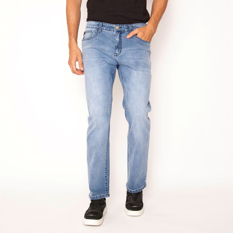 ELLUS - Jeans Hombre Straight Fit Ellus