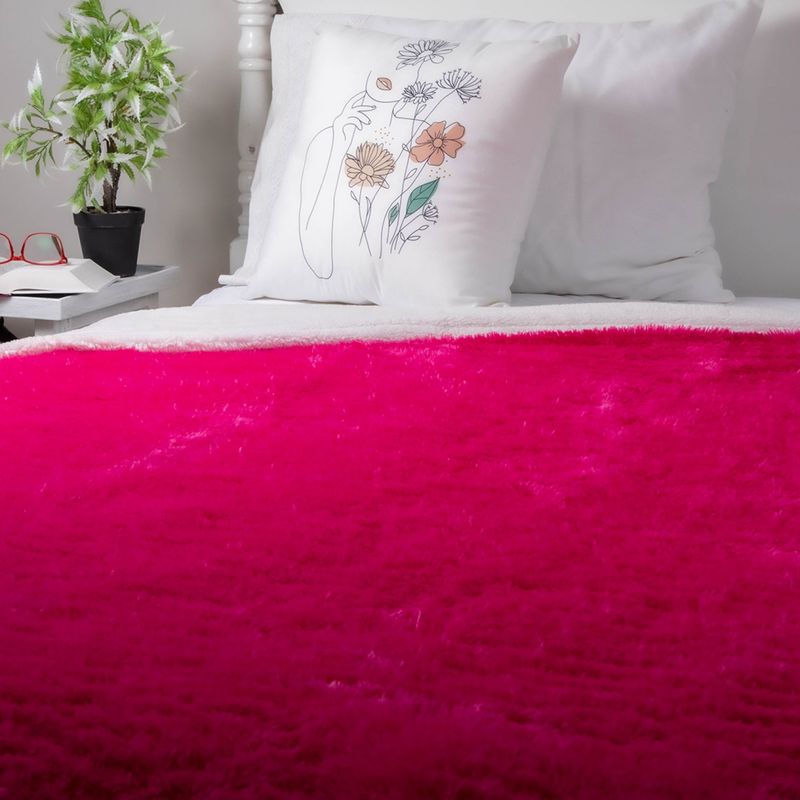 DORAL - Frazada Plush Sherpa Doral