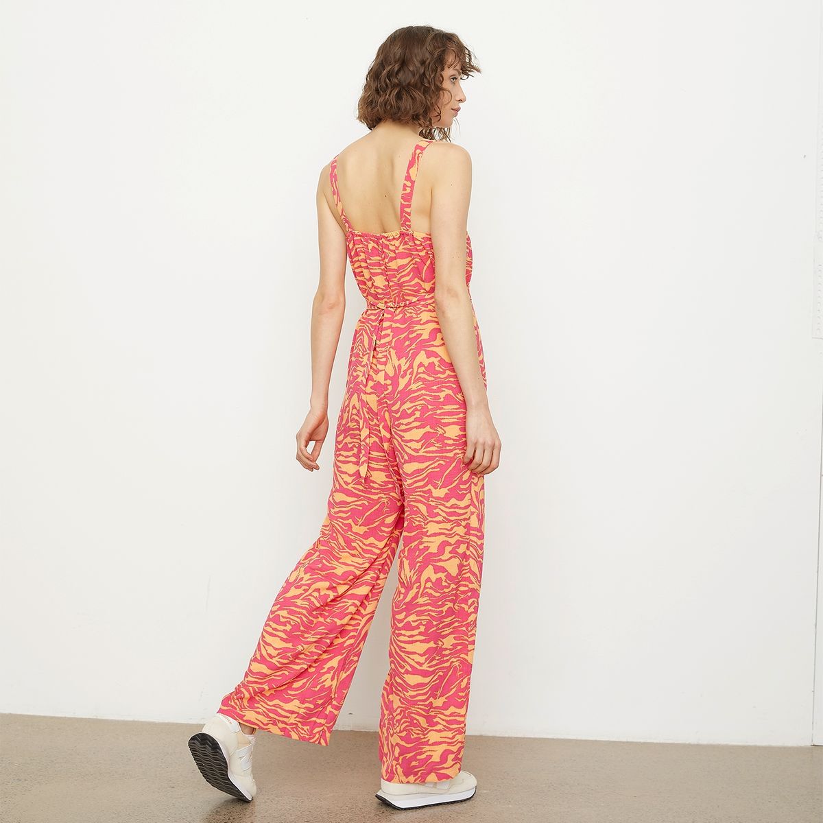 VERO MODA - Enterito Sin Mangas con Estampado de Cebra Vero Moda