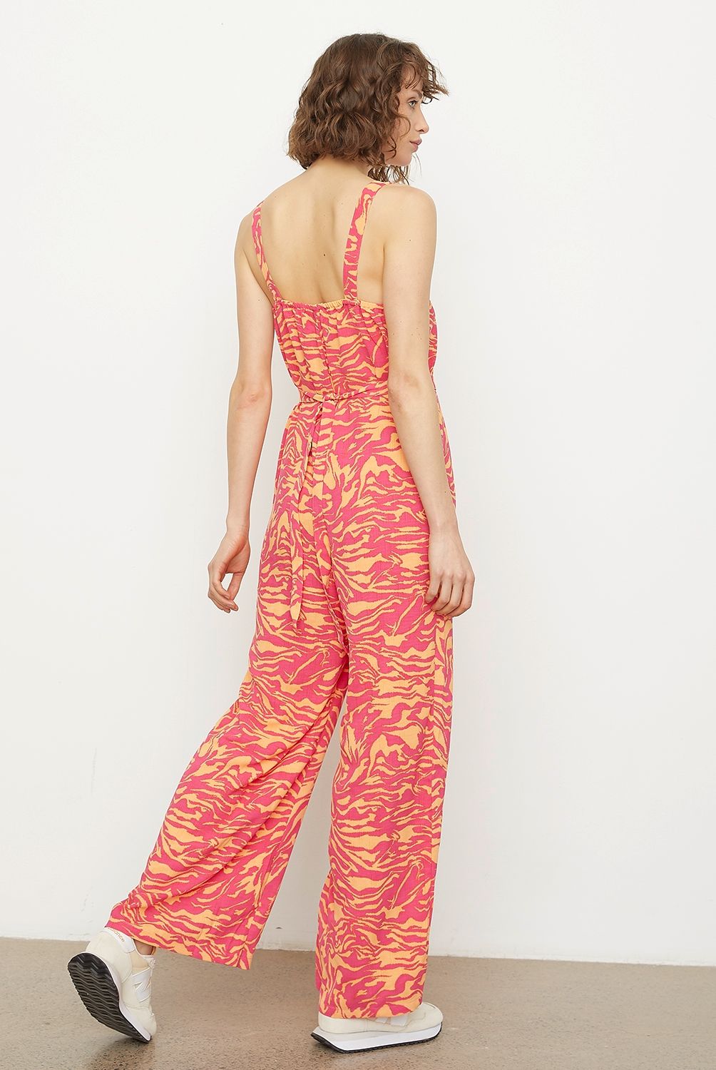 VERO MODA - Enterito Sin Mangas con Estampado de Cebra Vero Moda