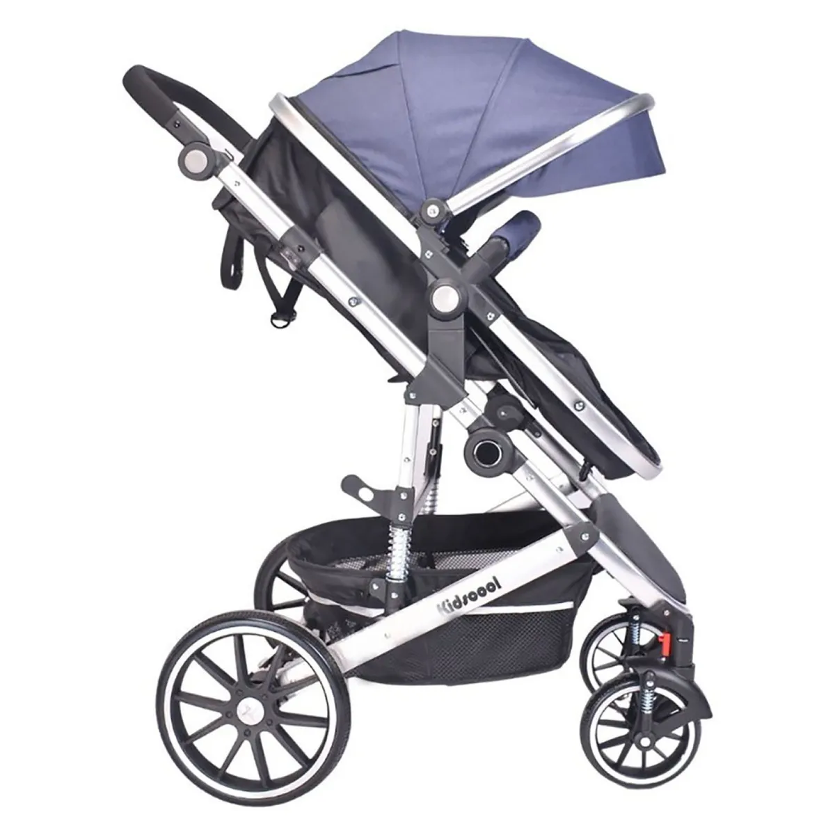KIDSCOOL - Coche Cuna Lux 3 En 1 Azul Kidscool