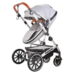 KIDSCOOL - Coche Cuna Egg 3 En 1 Gris