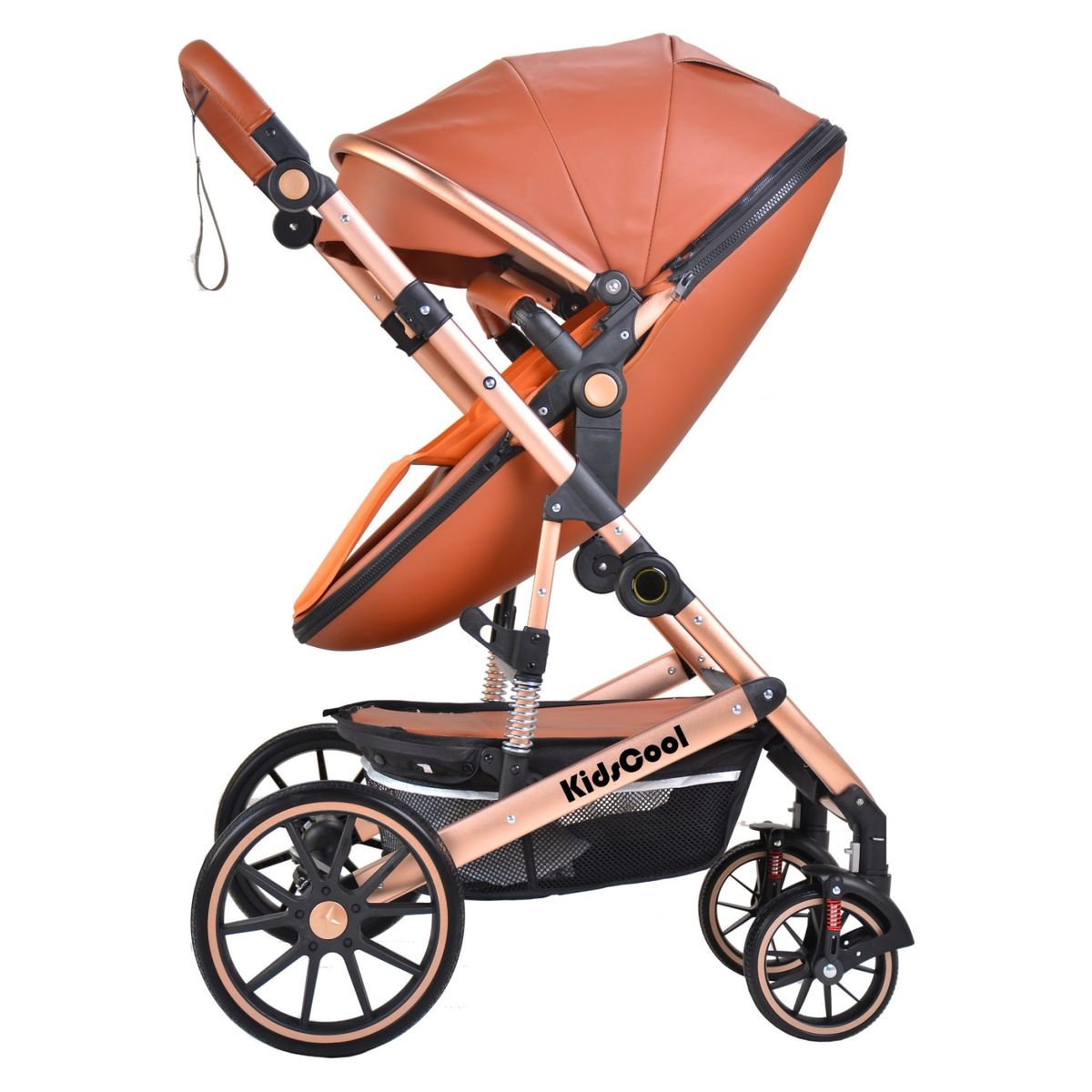 KIDSCOOL - Coche Cuna Egg 3 En 1 Café Kidscool