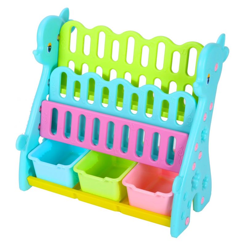 KIDSCOOL - Librero 3 Cajas Sunny Celeste Kidscool