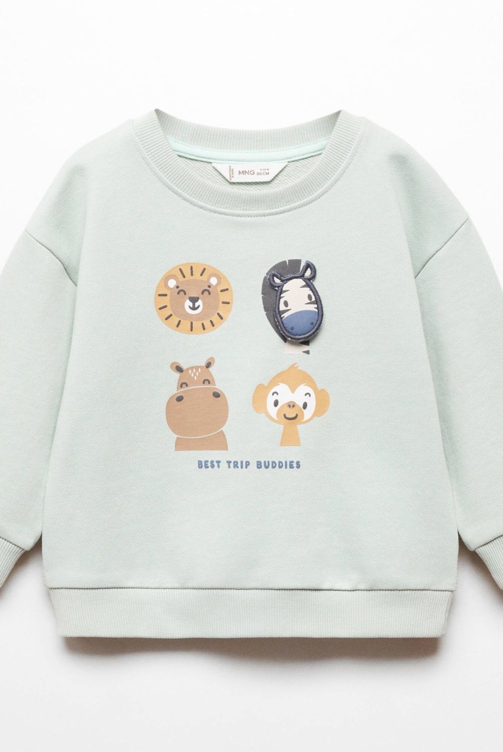 MANGO KIDS - Polerón Dibujo Estampado Bebé Niño Mango Kids