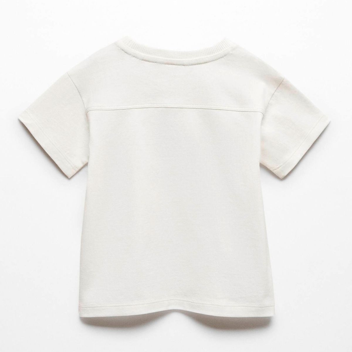 MANGO KIDS - Polera Mensaje Relieve Bebé Niño Mango Kids