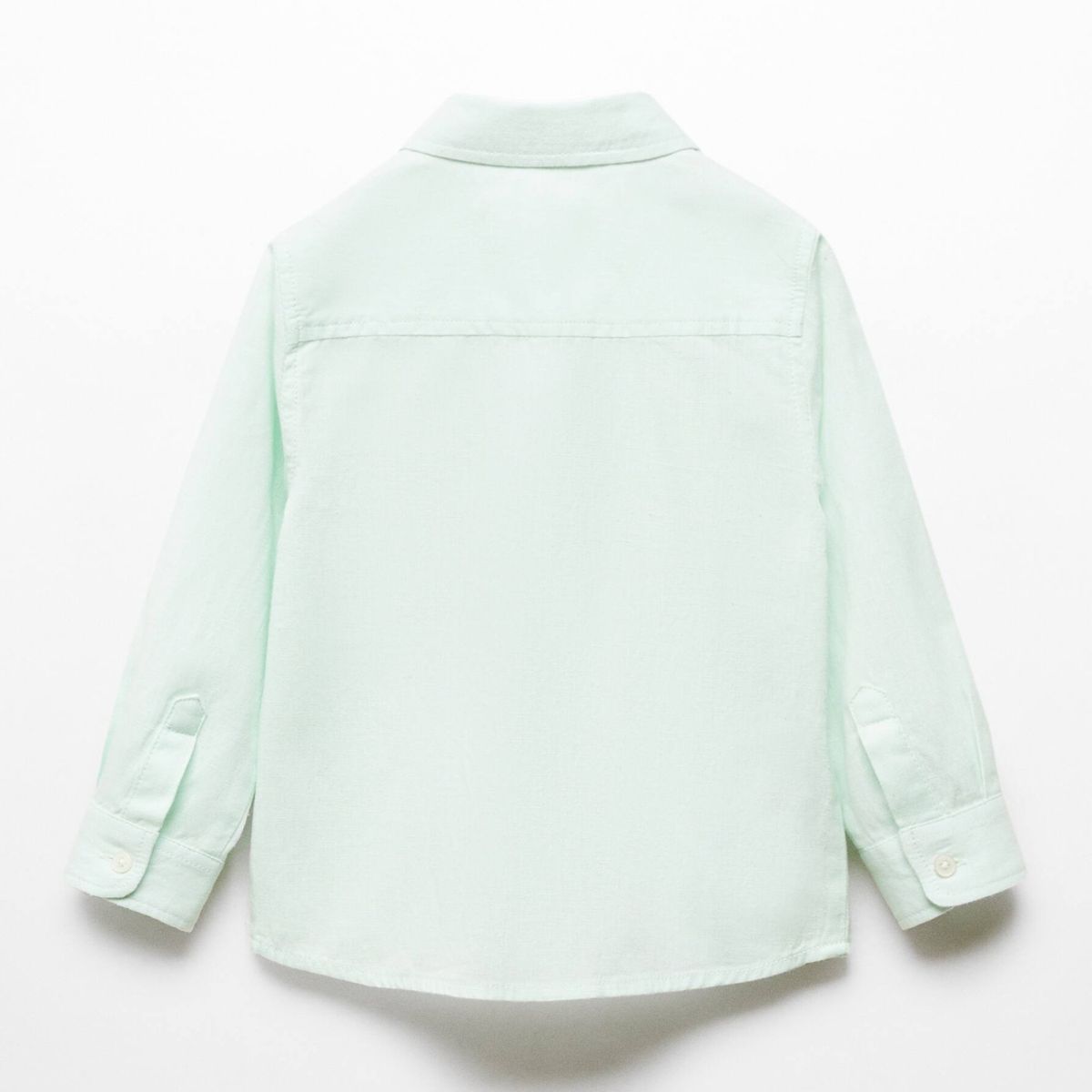 MANGO KIDS - Camisa Regular Fit Algodón Bebé Niño Mango Kids