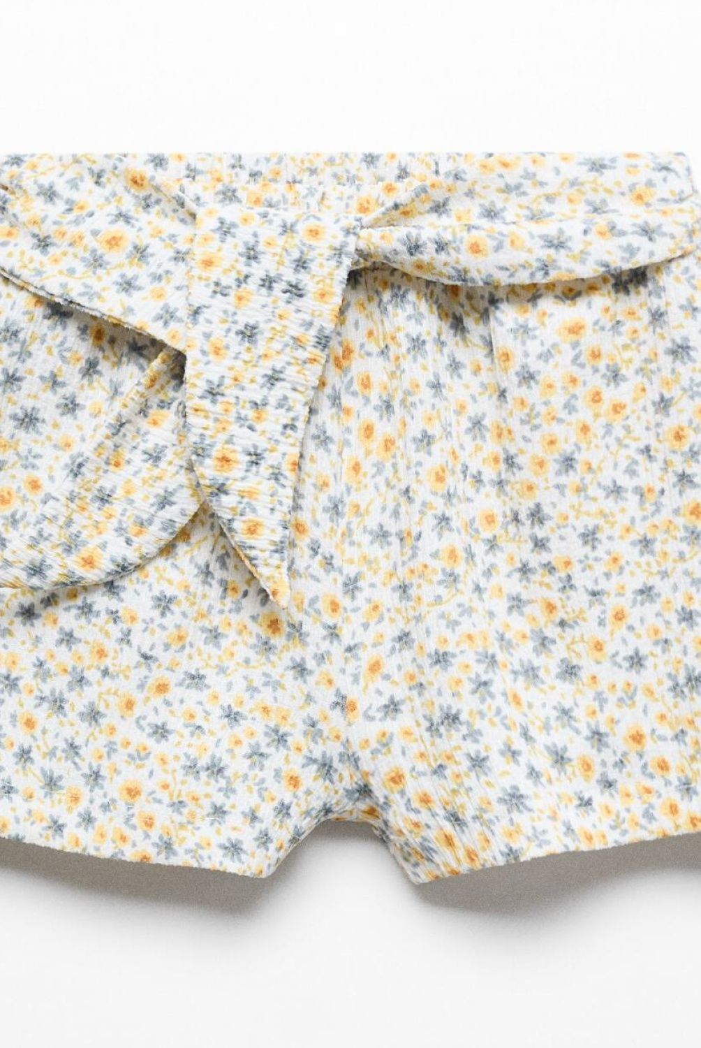 MANGO KIDS - Short Estampado Floral Bebé Niña Mango Kids
