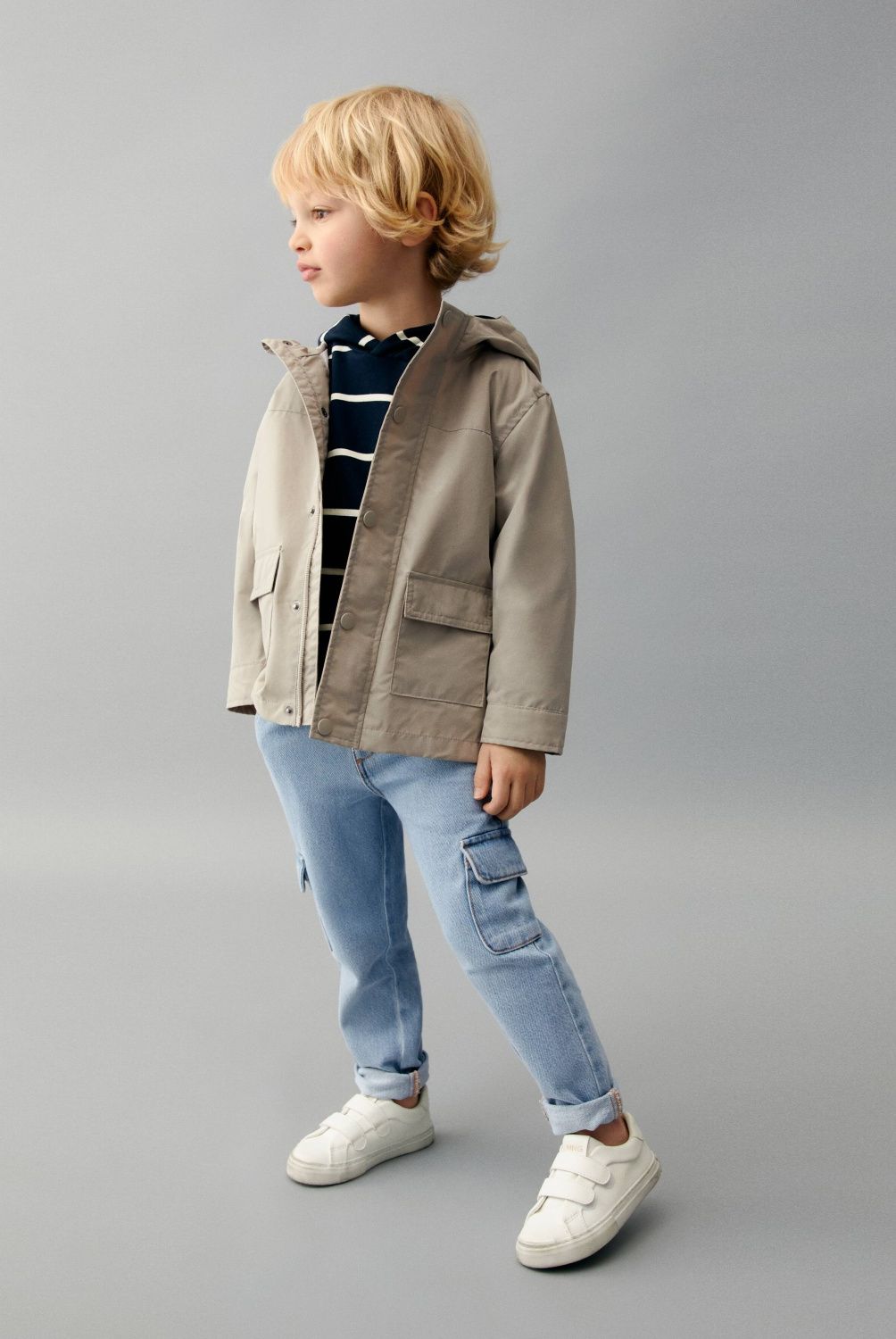 MANGO KIDS - Jeans Cargo Bolsillos Bebé Niño Mango Kids