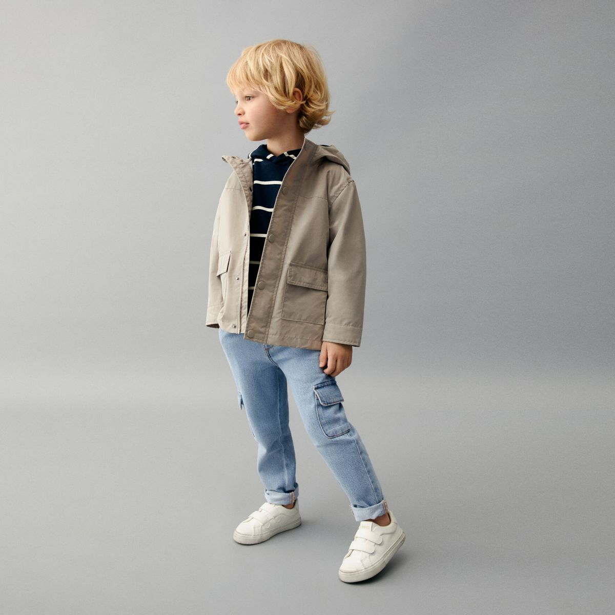 MANGO KIDS - Jeans Cargo Bolsillos Bebé Niño Mango Kids