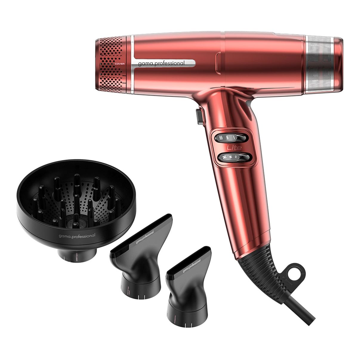 GAMA - Secador GAMA IQ Lite Red